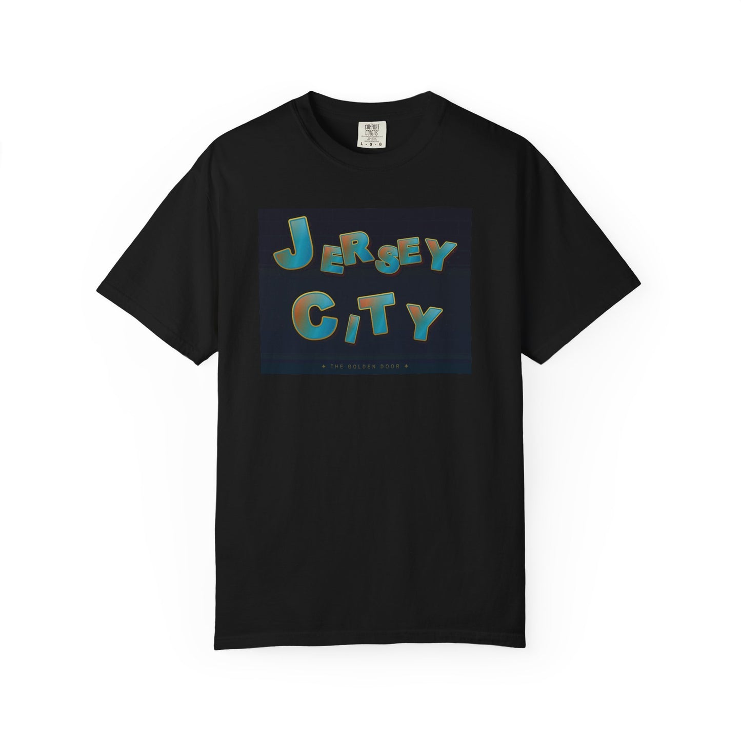 Jersey City Graffiti Tee — Urban Street Art T-Shirt
