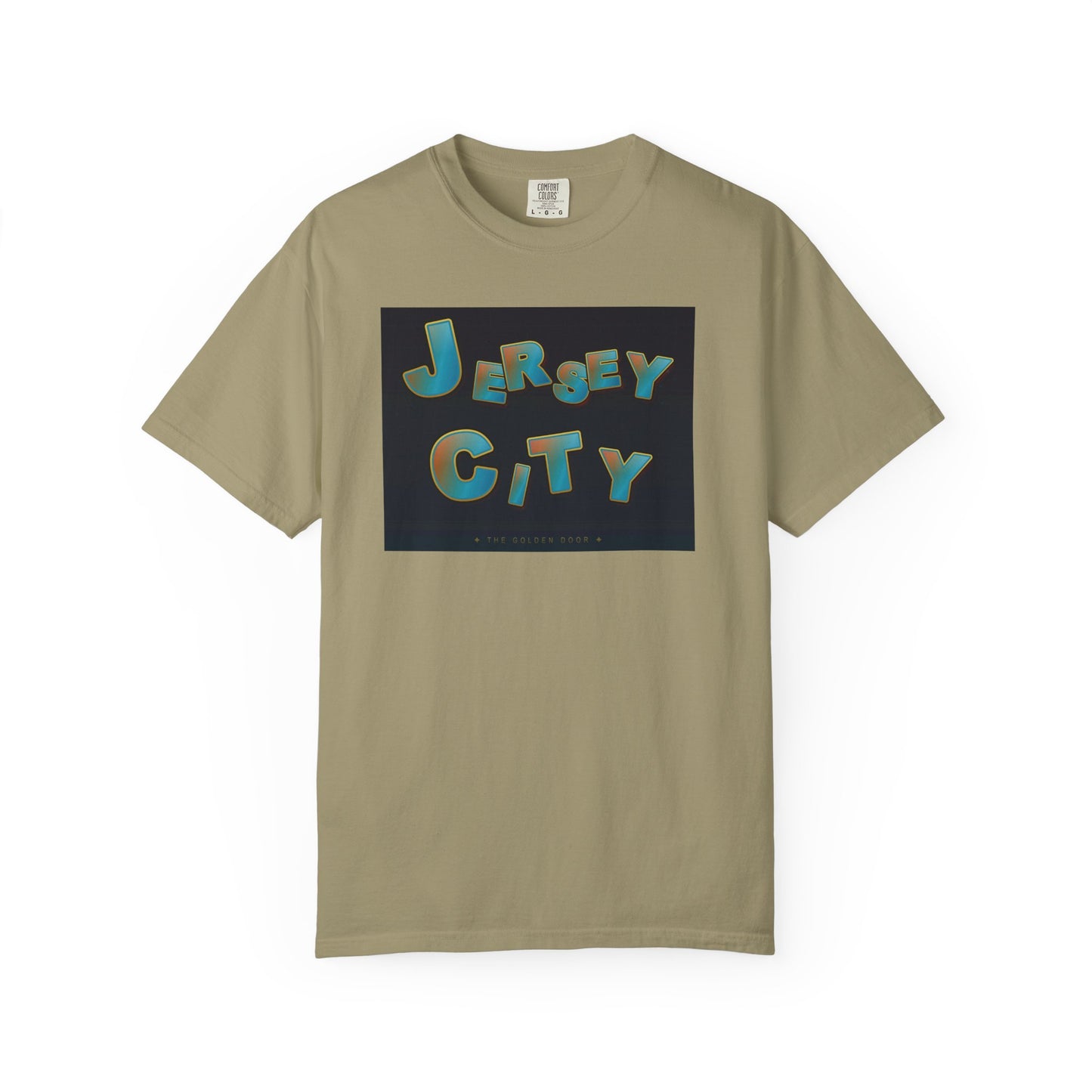 Jersey City Graffiti Tee — Urban Street Art T-Shirt