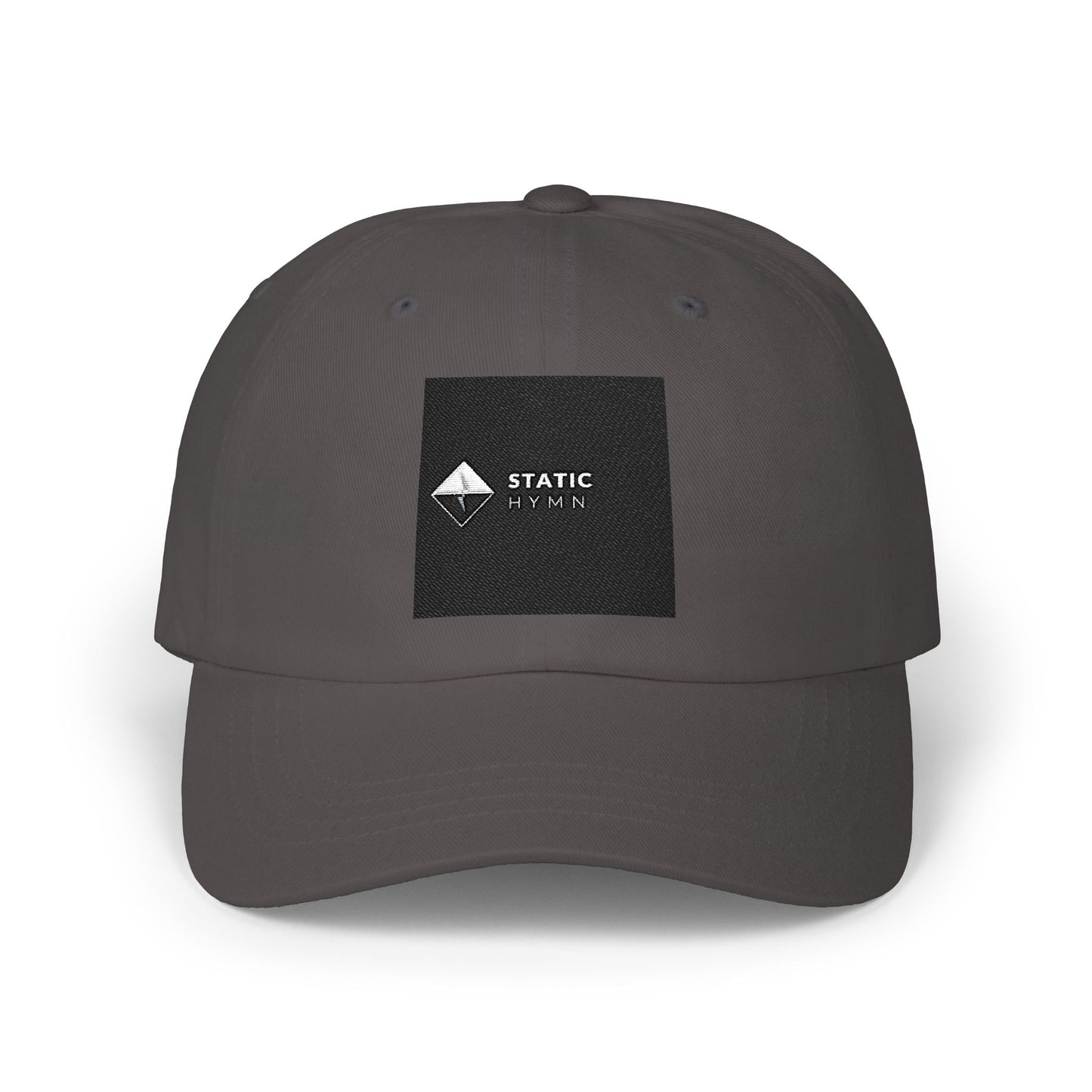 Classic Dad Cap — "Static Hymn" Embroidered Baseball Hat