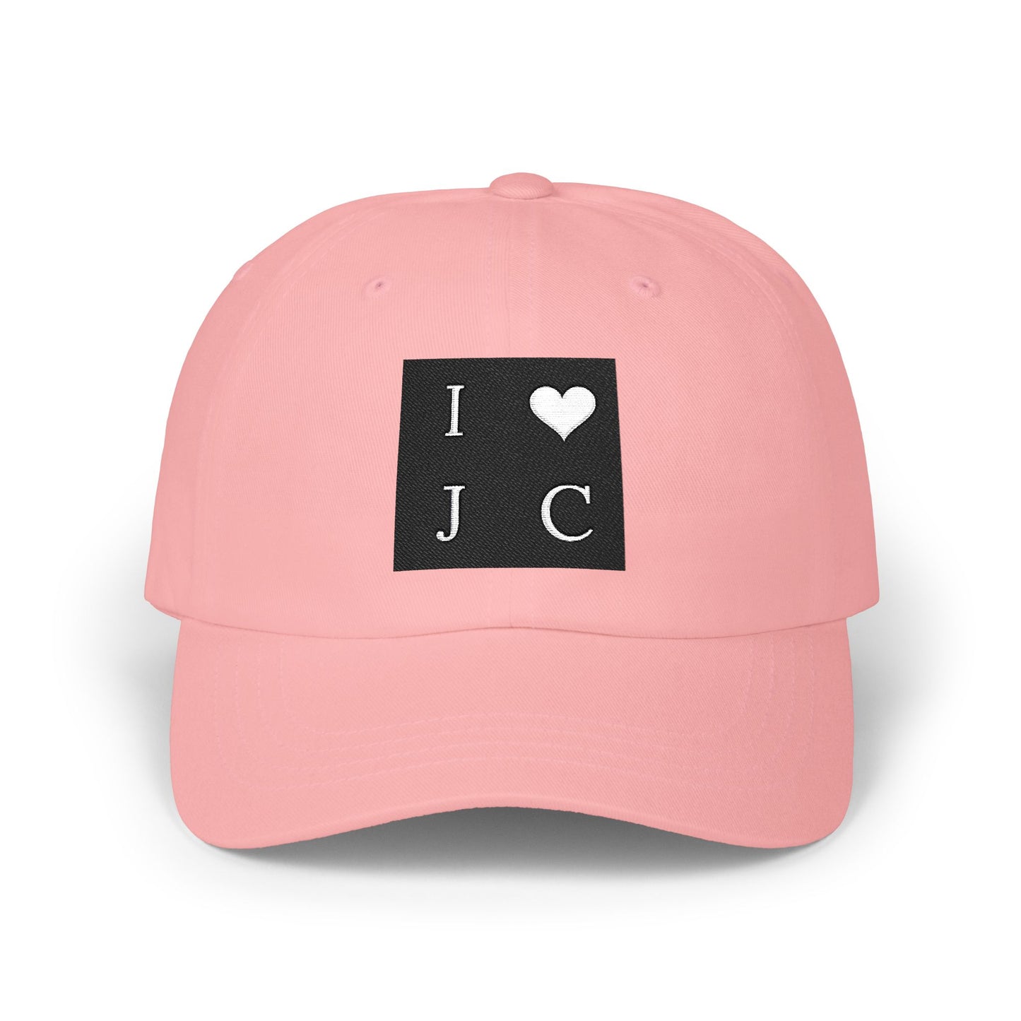 I Love JC  Embroidered Dad Cap — Classic Baseball Hat