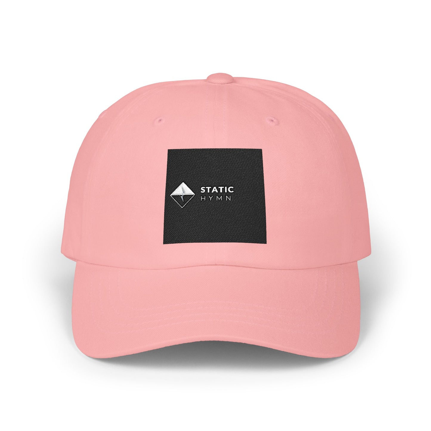 Classic Dad Cap — "Static Hymn" Embroidered Baseball Hat