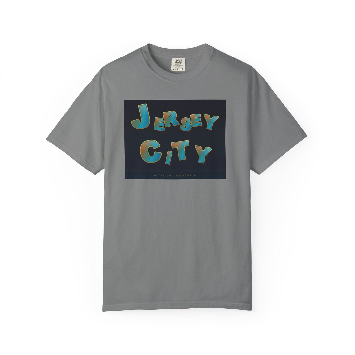Jersey City Graffiti Tee — Urban Street Art T-Shirt