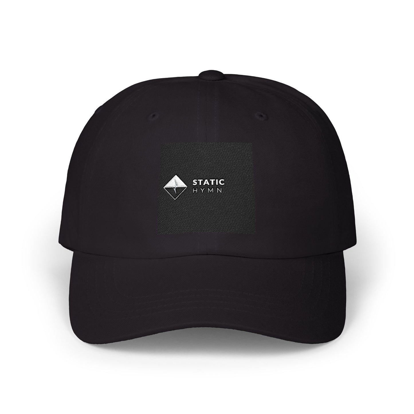 Classic Dad Cap — "Static Hymn" Embroidered Baseball Hat