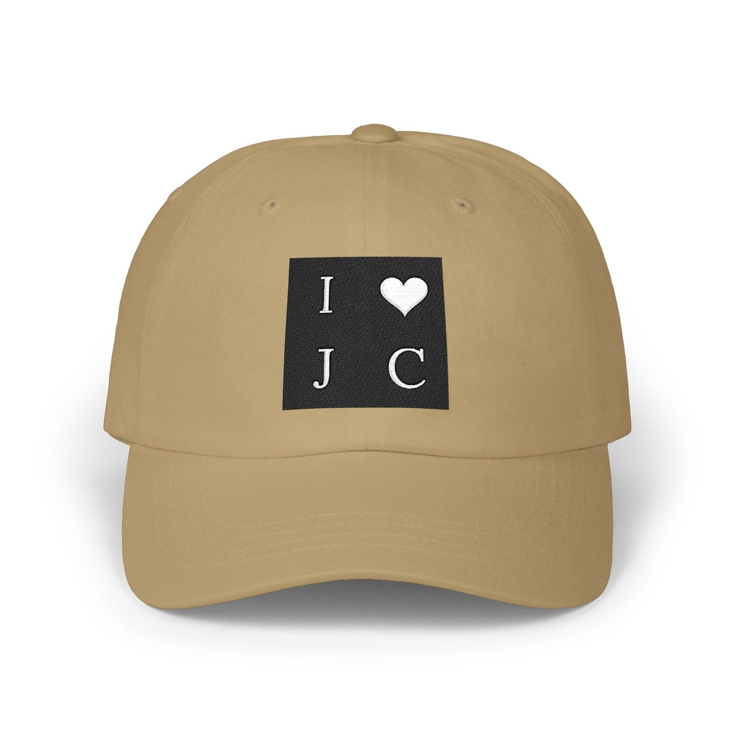 I Love JC  Embroidered Dad Cap — Classic Baseball Hat