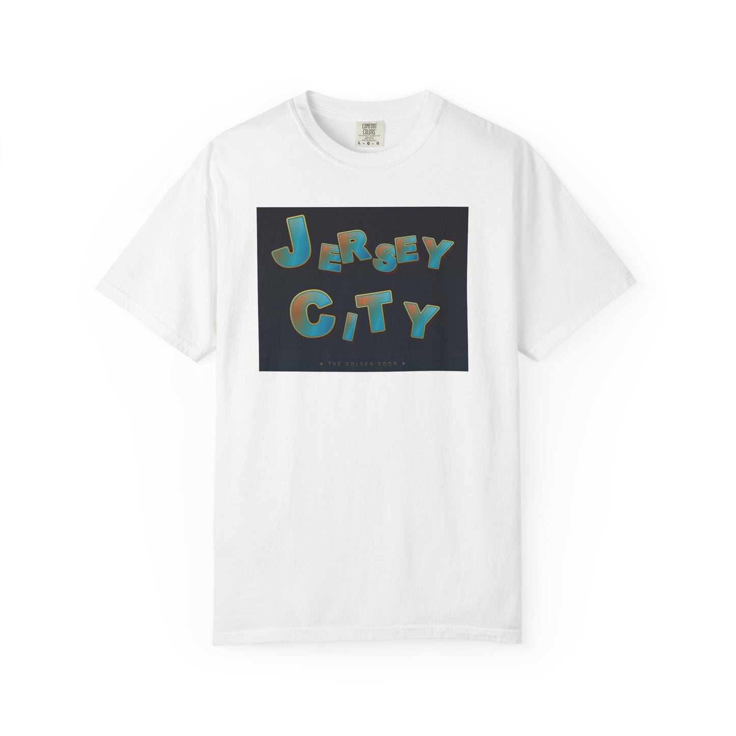 Jersey City Graffiti Tee — Urban Street Art T-Shirt