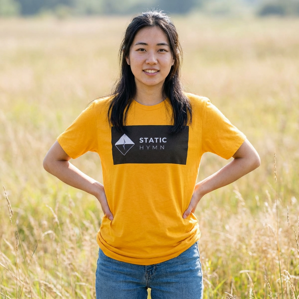 Static Hymn Unisex Cotton Crew Tee