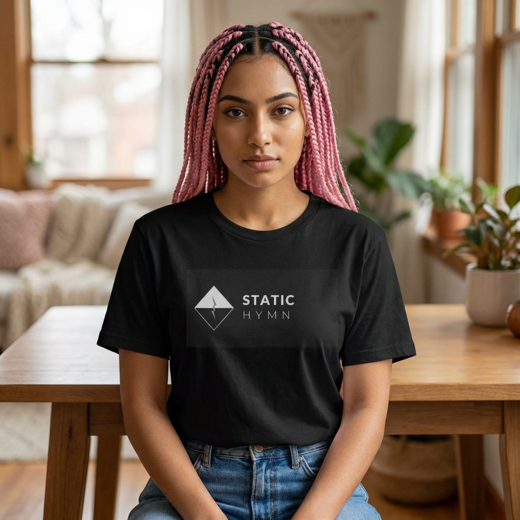 Static Hymn Unisex Cotton Crew Tee