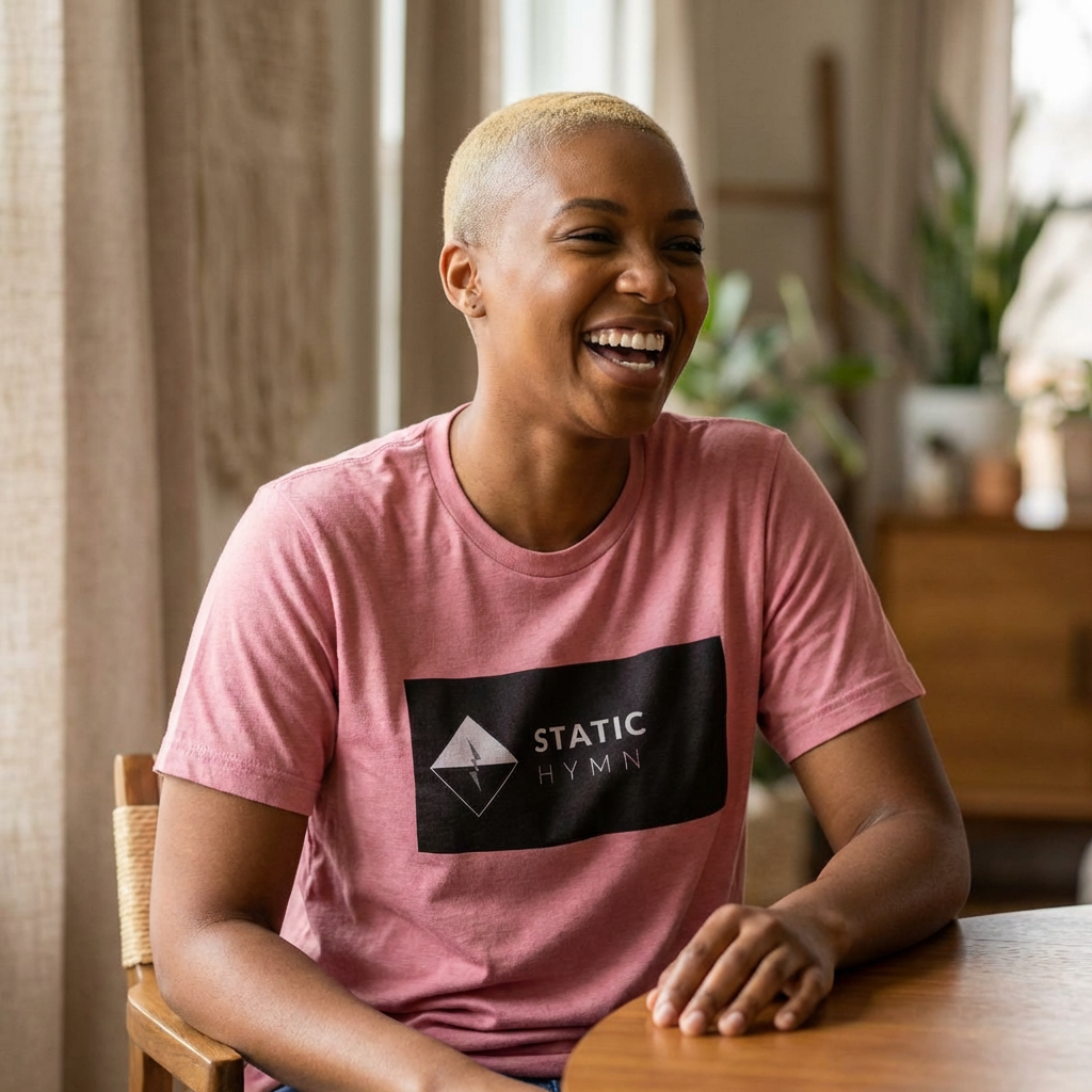 Static Hymn Unisex Cotton Crew Tee