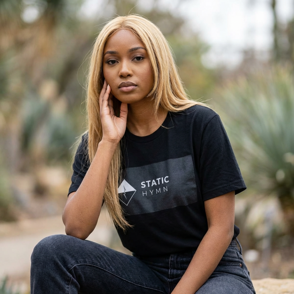 Static Hymn Unisex Cotton Crew Tee
