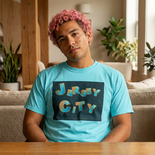 Jersey City Graffiti Tee — Urban Street Art T-Shirt