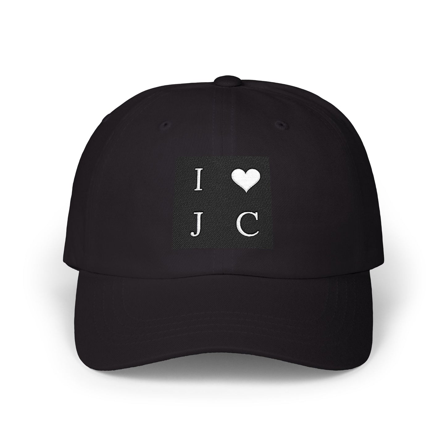 I Love JC  Embroidered Dad Cap — Classic Baseball Hat
