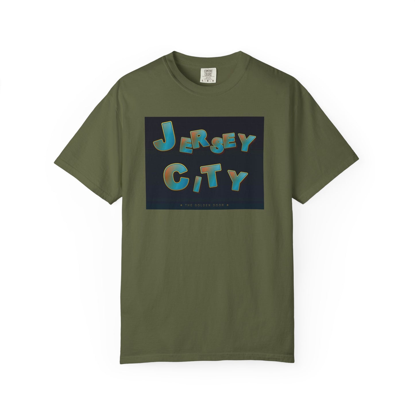 Jersey City Graffiti Tee — Urban Street Art T-Shirt