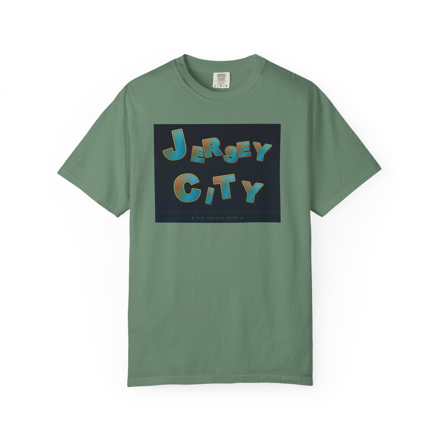 Jersey City Graffiti Tee — Urban Street Art T-Shirt