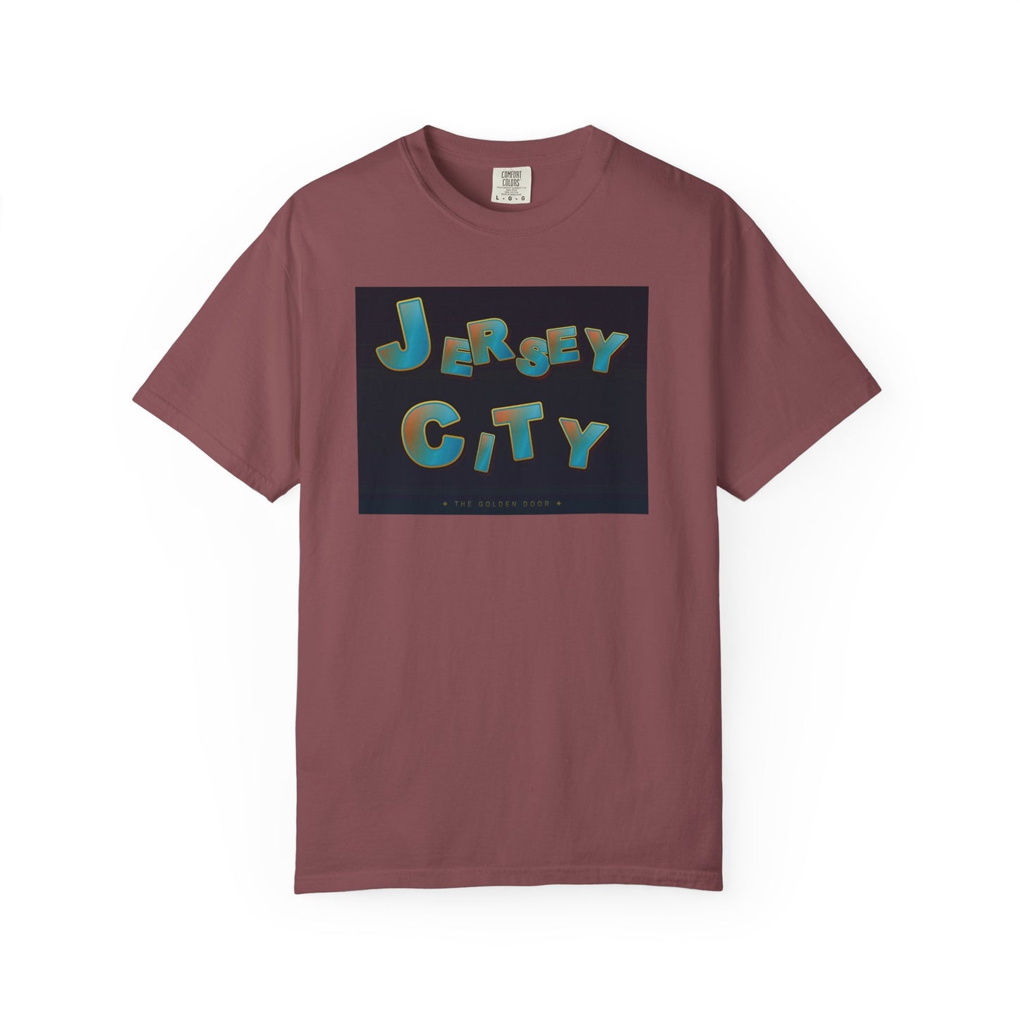 Jersey City Graffiti Tee — Urban Street Art T-Shirt